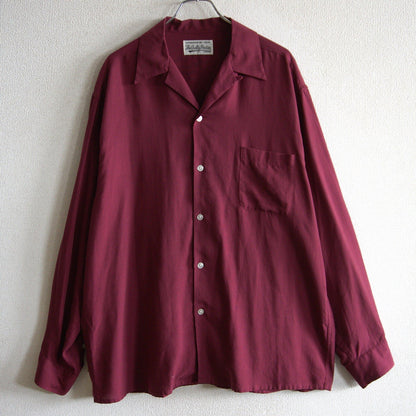 Wacko Maria 50s Long Sleeve Camp Shirt Size XL