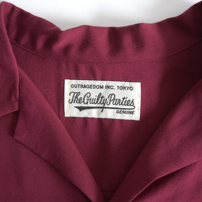 Wacko Maria 50s Long Sleeve Camp Shirt Size XL