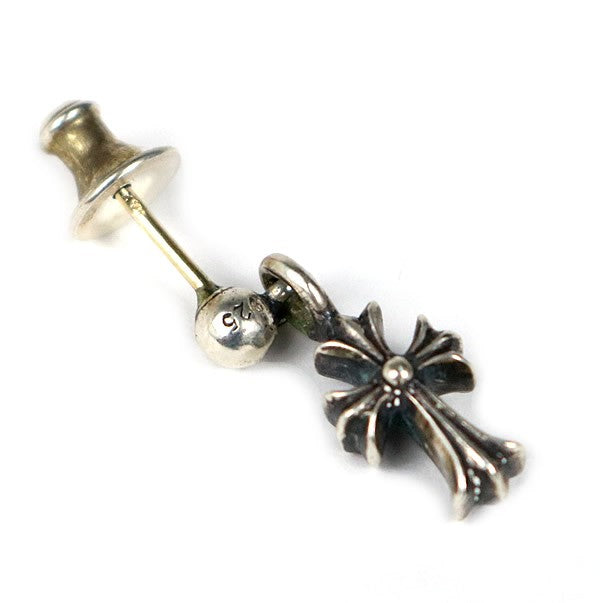 CHROME HEARTS Stack CH Cross Earring Silver Size ONE SIZE