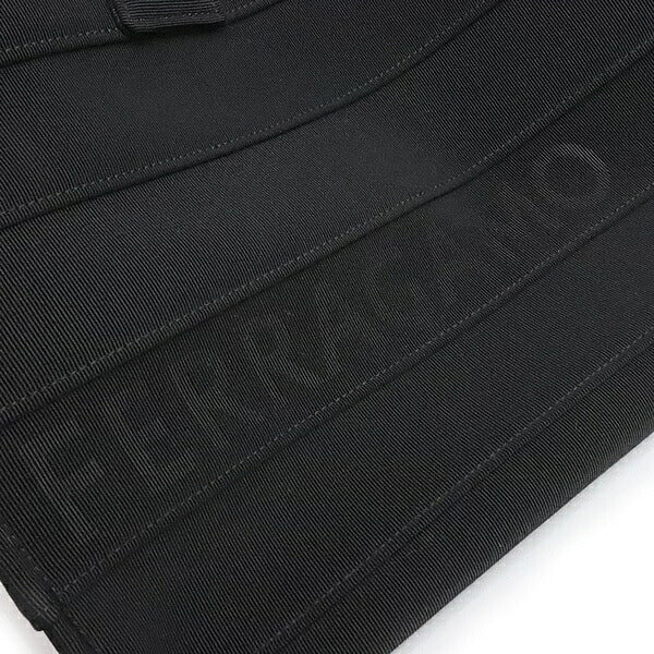 Salvatore Ferragamo Canvas Beach Bag Black Size ONE SIZE