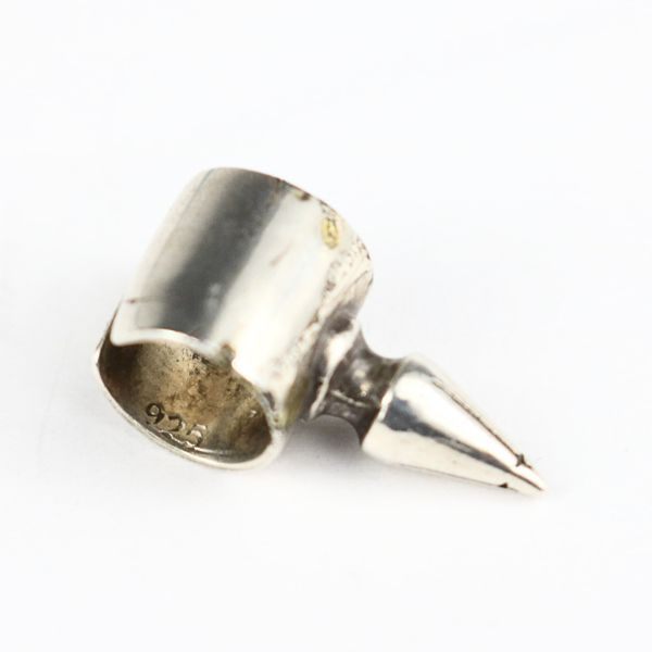 CHROME HEARTS Spike Silver Ear Cuff Size ONE SIZE