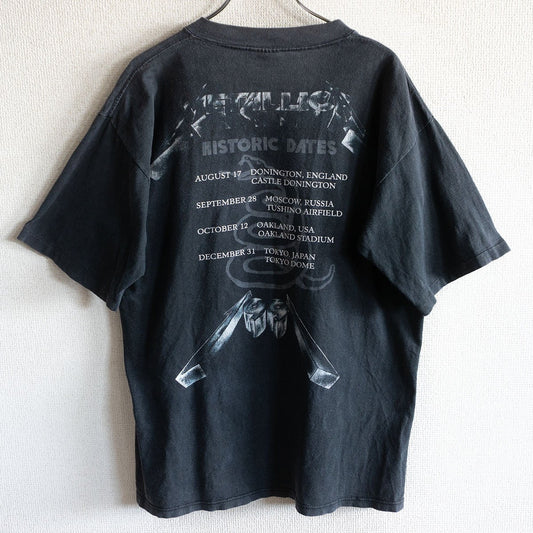 Metallica 90S 1991 Tour Tee T-Shirt Size L