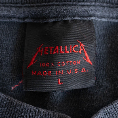 Metallica 90S 1991 Tour Tee T-Shirt Size L
