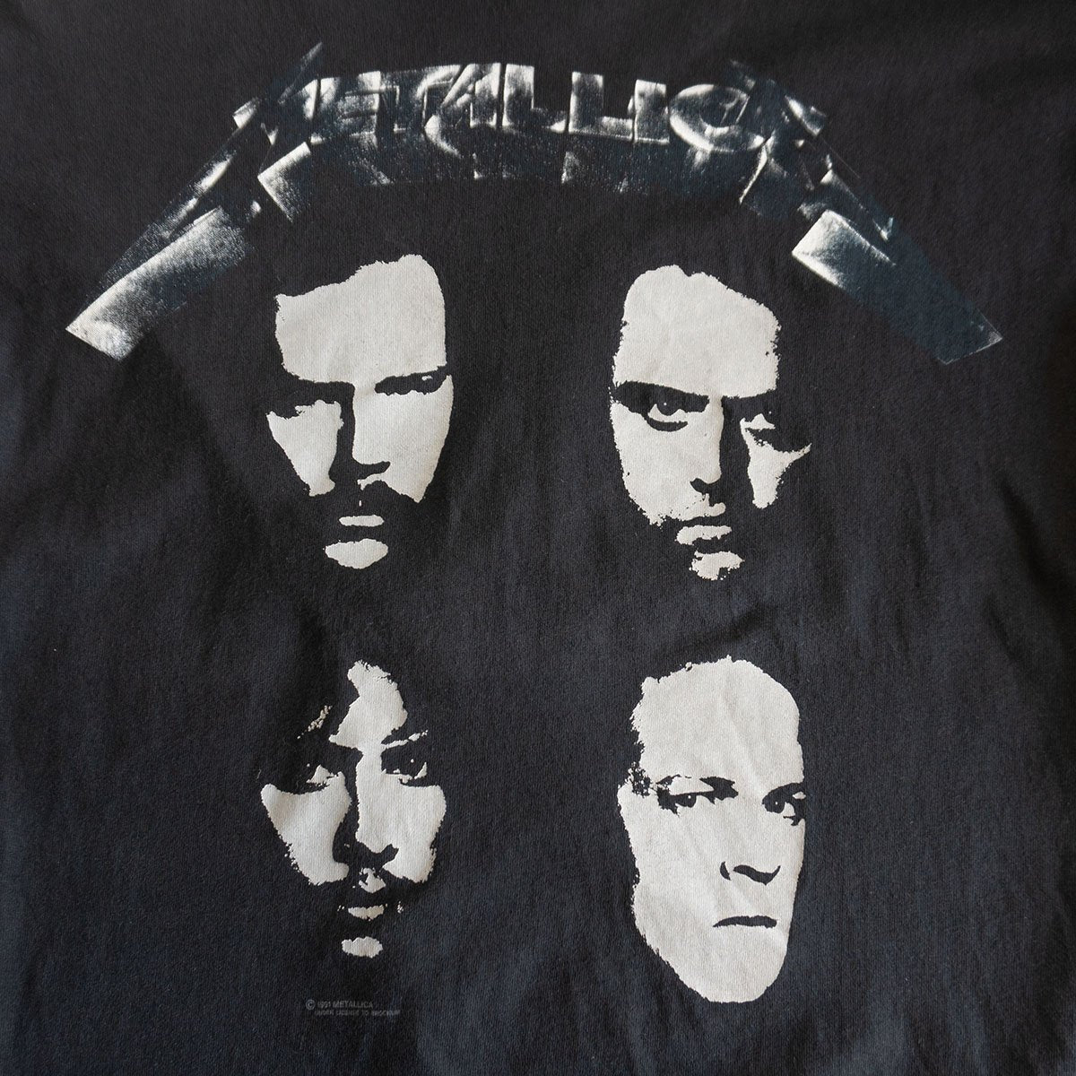 Metallica 90S 1991 Tour Tee T-Shirt Size L