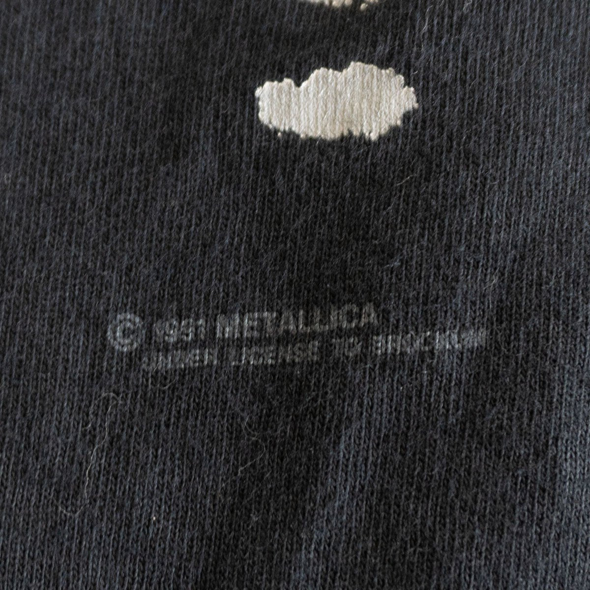 Metallica 90S 1991 Tour Tee T-Shirt Size L