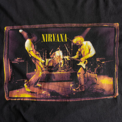NIRVANA FROM THE MUDDY BANKS OF THE WISHKAH T 90S Nirvana T-shirt Size L