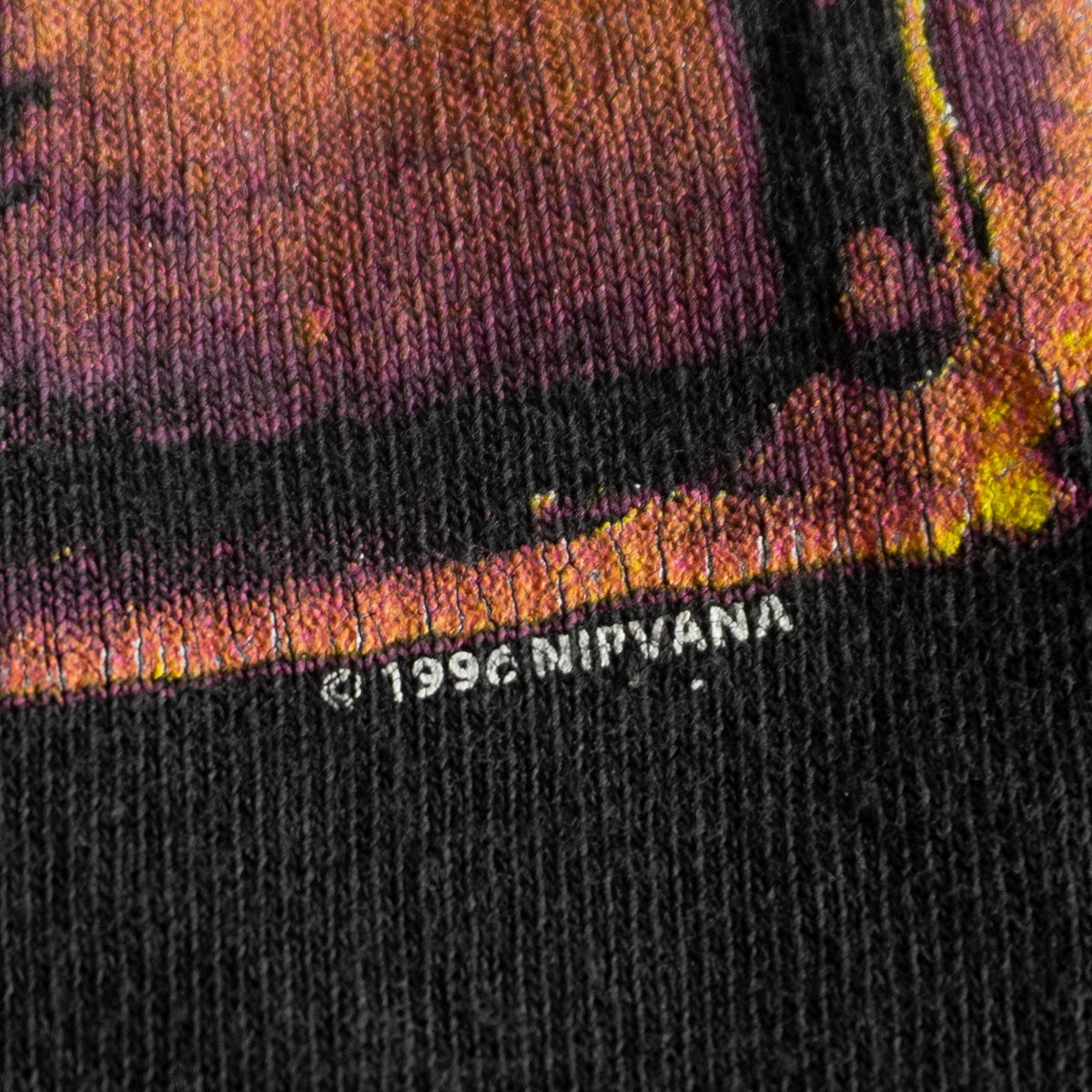 NIRVANA FROM THE MUDDY BANKS OF THE WISHKAH T 90S Nirvana T-shirt Size L