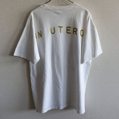 NIRVANA IN UTERO T 90S Nirvana In Utero Tee T-Shirt Size L