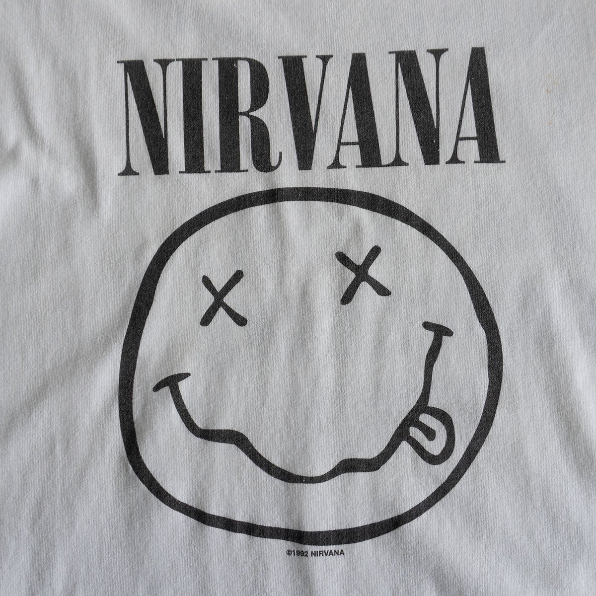 Nirvana 00S 1992 Smile T-shirt Size L