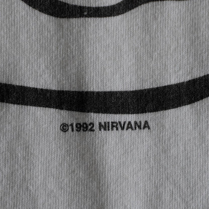 Nirvana 00S 1992 Smile T-shirt Size L