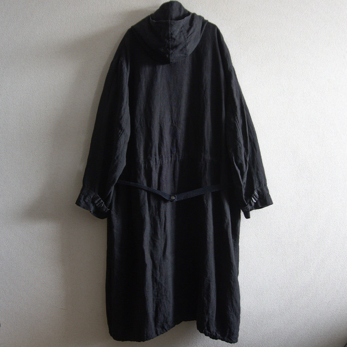 Y's for Men 90S Hooded Linen Coat Size XXL