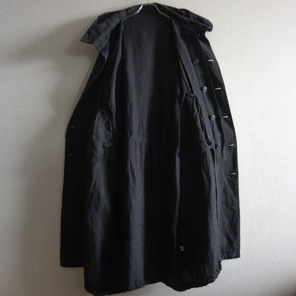 Y's for Men 90S Hooded Linen Coat Size XXL