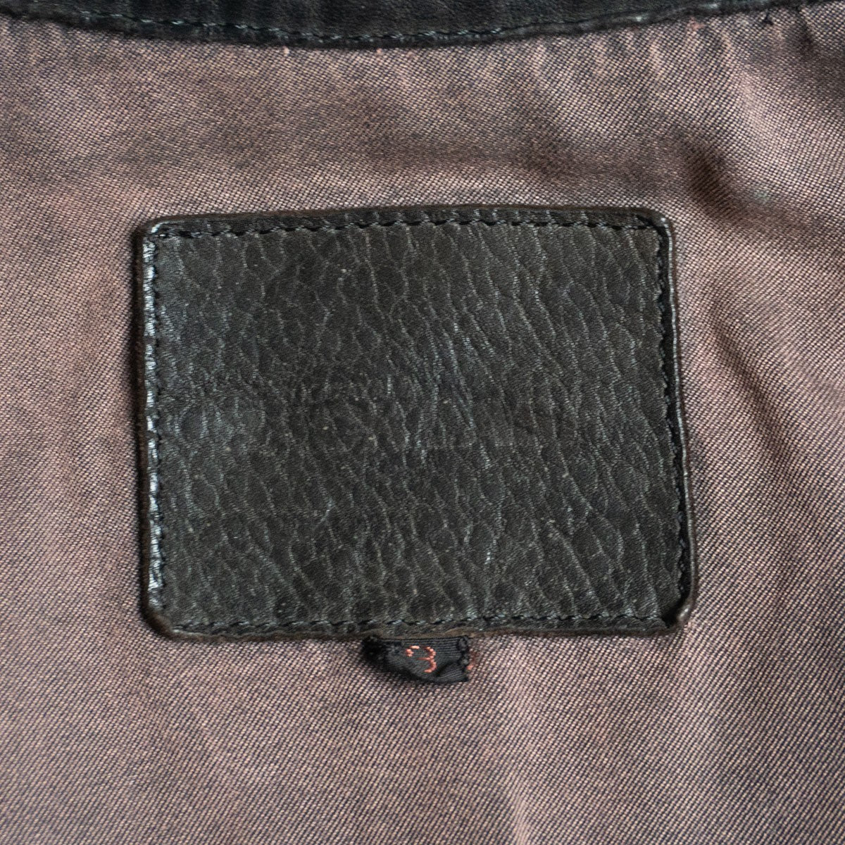 ISAMU KATAYAMA BACKLASH Double Dye Leather Riders Jkt Size L