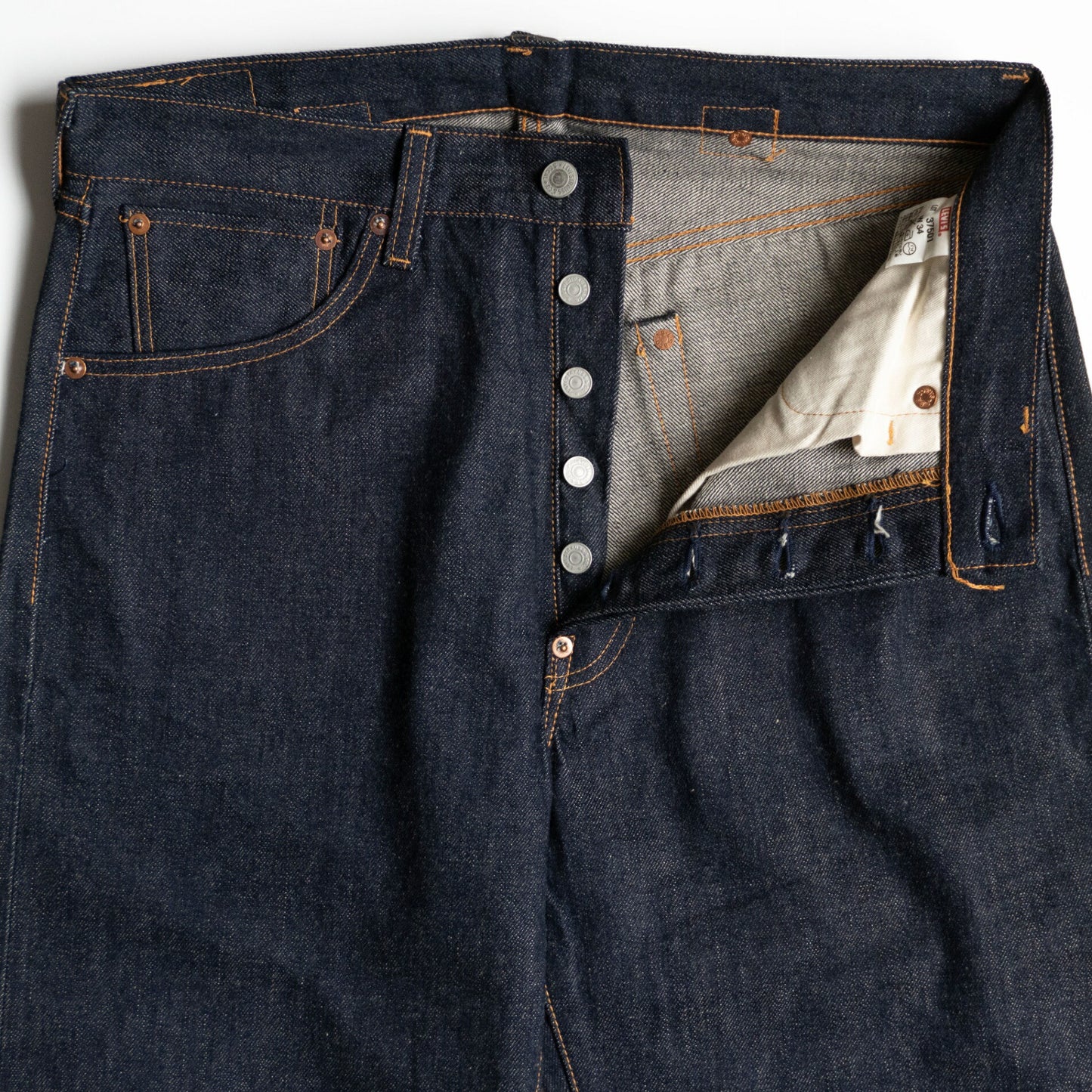 Levi's Vintage Clothing x DEAD STOCK 501XX Big E Jeans Denim Pants Size 34×36