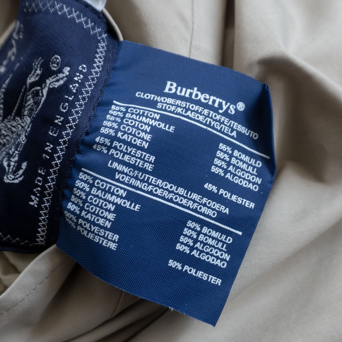 BURBERRYS 80s Reversible Nova Check Harrington Jacket Size L