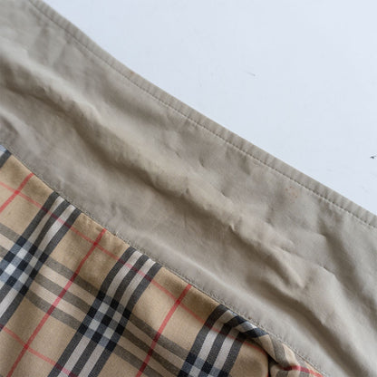 BURBERRYS 80s Reversible Nova Check Harrington Jacket Size L