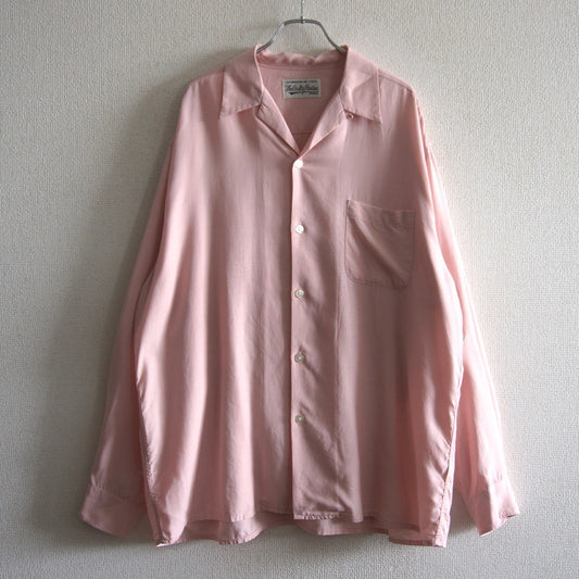 Wacko Maria 50s long open collar Shirt Size XL