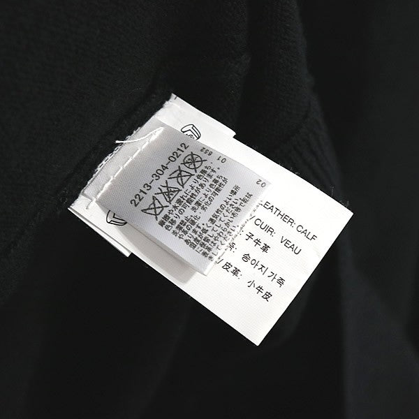 CHROME HEARTS Cashmere Cross Patch Cardigan Black Size M