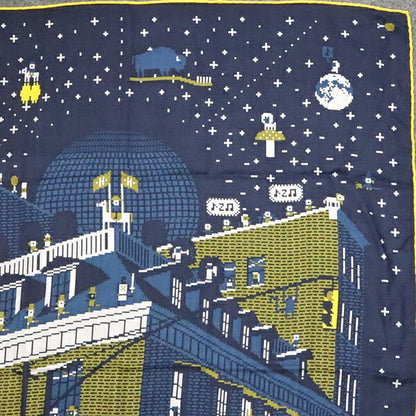 HERMES Carre 100 Madison Party Silk Scarf Size ONE SIZE