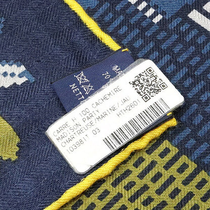 HERMES Carre 100 Madison Party Silk Scarf Size ONE SIZE