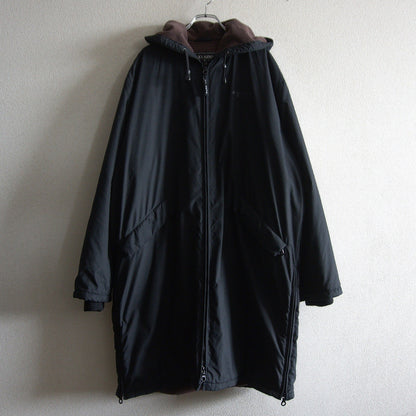 Giorgio Armani Hooded Coat Black Size 50