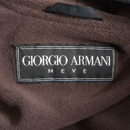 Giorgio Armani Hooded Coat Black Size 50