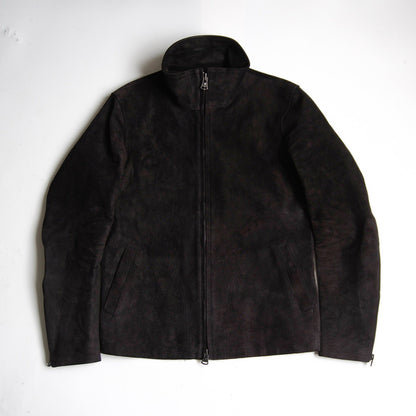 Isamu Katayama Backlash Suede single rider jacket Size 2