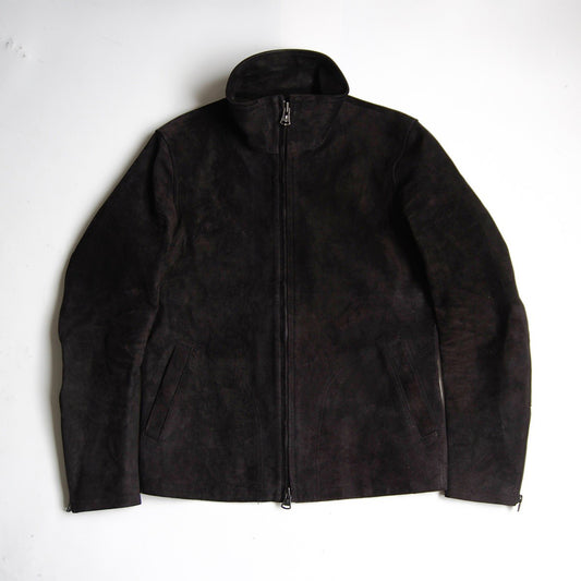 Isamu Katayama Backlash Suede single rider jacket Size 2