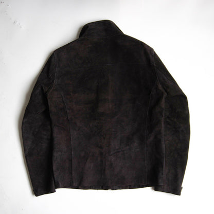 Isamu Katayama Backlash Suede single rider jacket Size 2