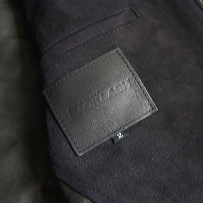 Isamu Katayama Backlash Suede single rider jacket Size 2