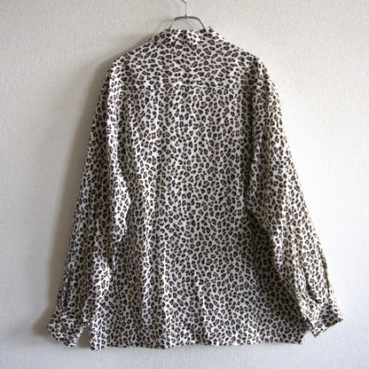 Wacko Maria Long Sleeve Hawaiian Camp Shirt Size L
