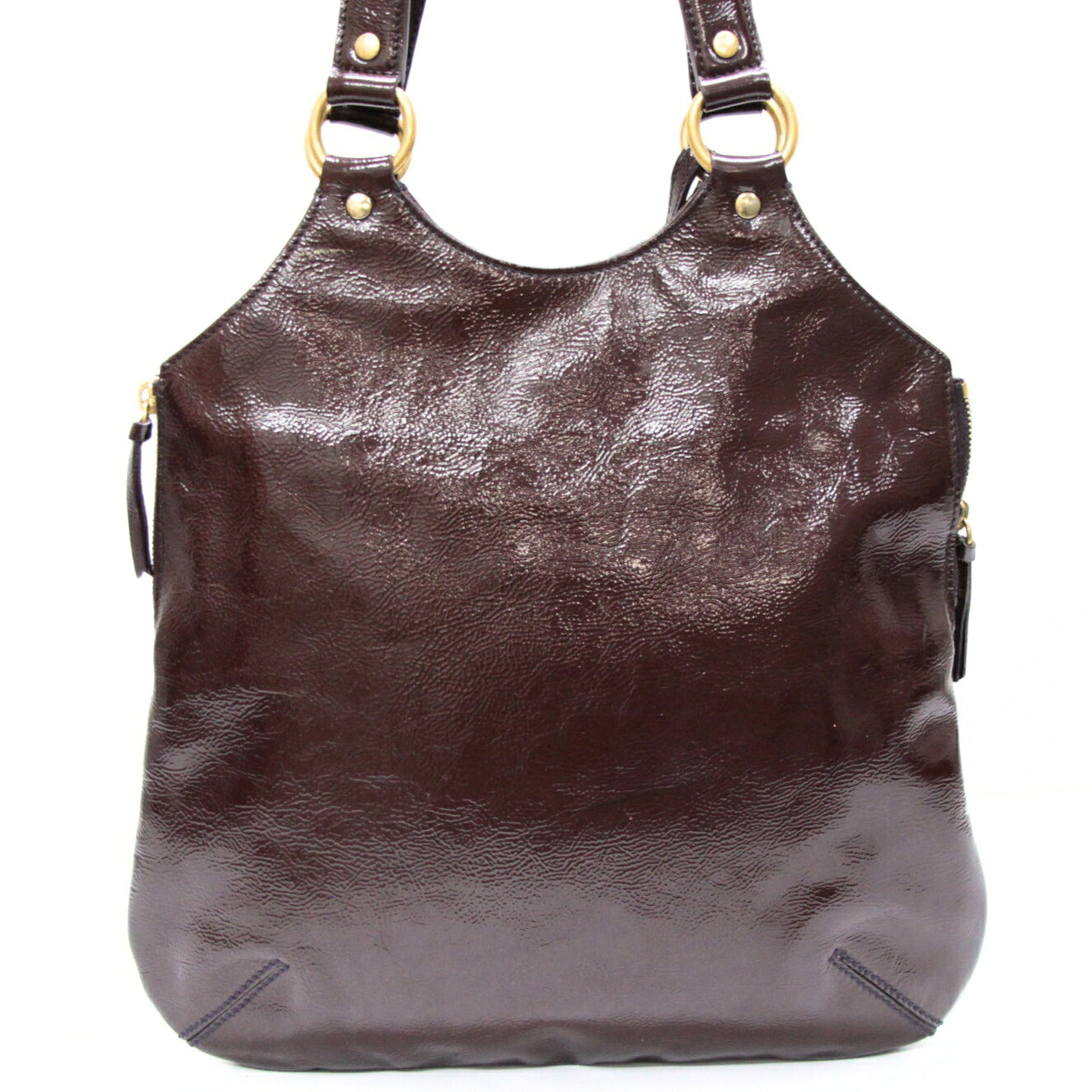 YVES SAINT LAURENT Metropolis Tote Brown Size ONE SIZE
