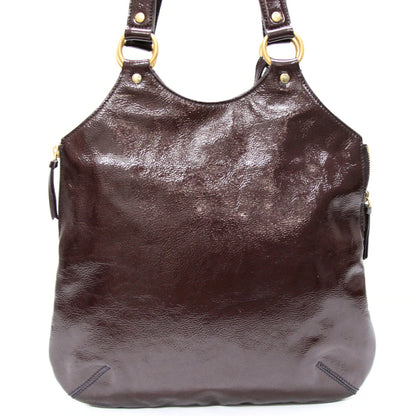 YVES SAINT LAURENT Metropolis Tote Brown Size ONE SIZE