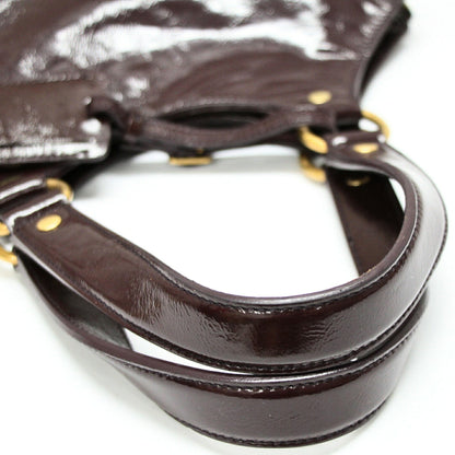 YVES SAINT LAURENT Metropolis Tote Brown Size ONE SIZE