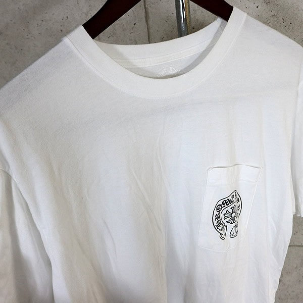 CHROME HEARTS Honolulu Horseshoe CH T-Shirt White Size L