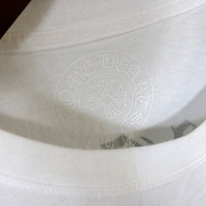 CHROME HEARTS Arch Logo Pocket T-Shirt White Size XL