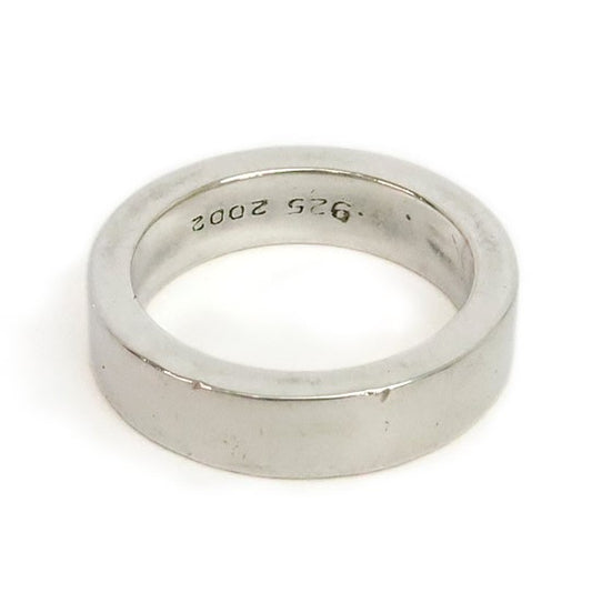 CHROME HEARTS Plain 6mm Spacer Ring Silver 925 Size ONE SIZE