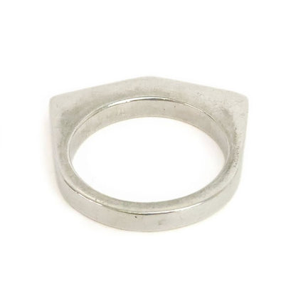 CHROME HEARTS CH Logo Stack Ring Silver 925 Size ONE SIZE