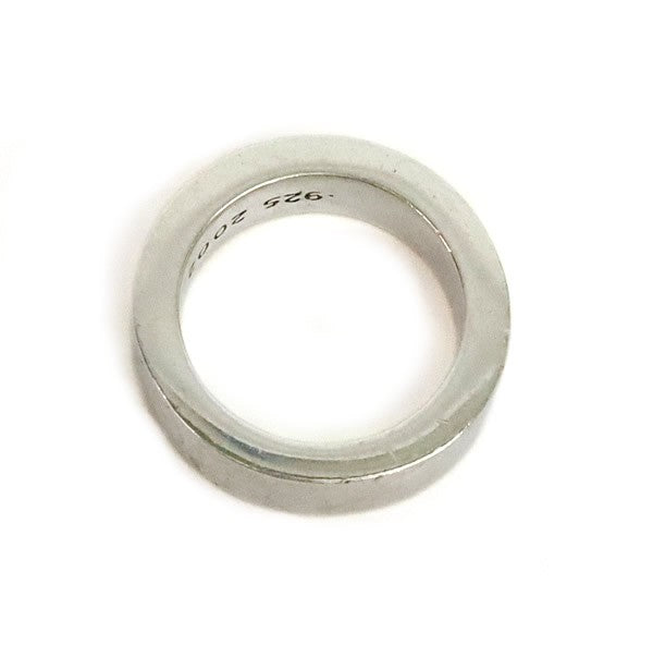 CHROME HEARTS Plain 6mm Spacer Ring Silver 925 Size ONE SIZE