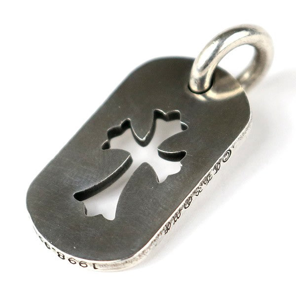 CHROME HEARTS Small Cutout Cross Silver 925 Size ONE SIZE