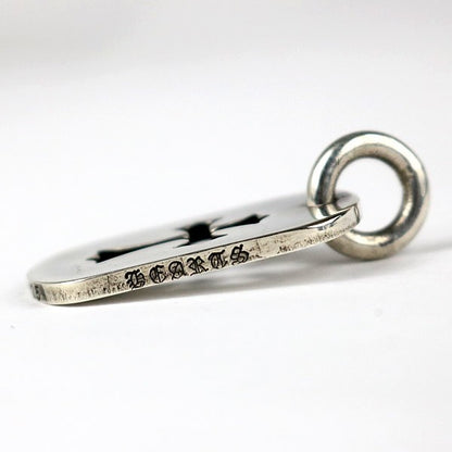 CHROME HEARTS Small Cutout Cross Silver 925 Size ONE SIZE