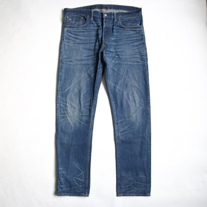 RRL x GRANDFALL WASH SLIM NARROW JEANS Denim Pants Size 36×32