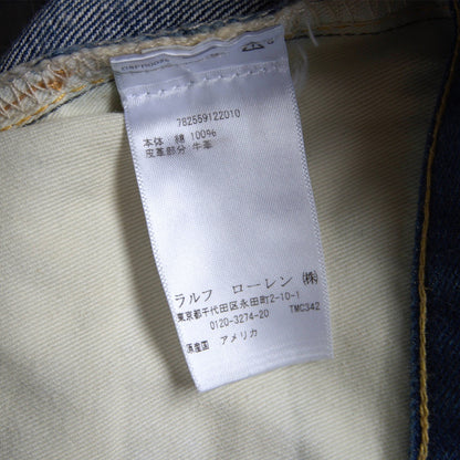 RRL x GRANDFALL WASH SLIM NARROW JEANS Denim Pants Size 36×32