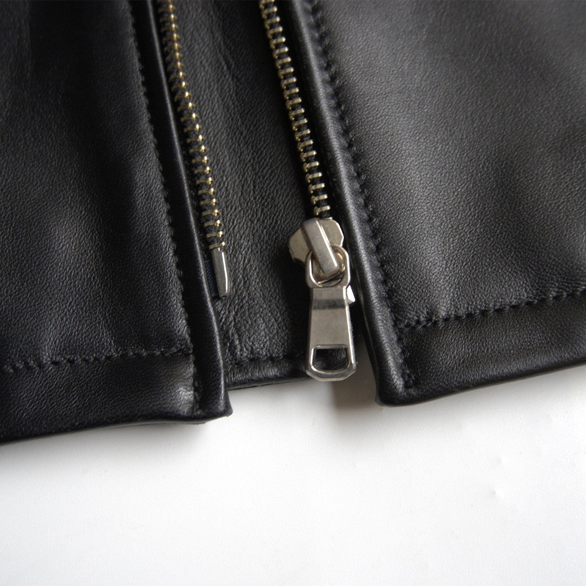 BEAUTY&YOUTH Lambskin Single Rider Jacket Size XL