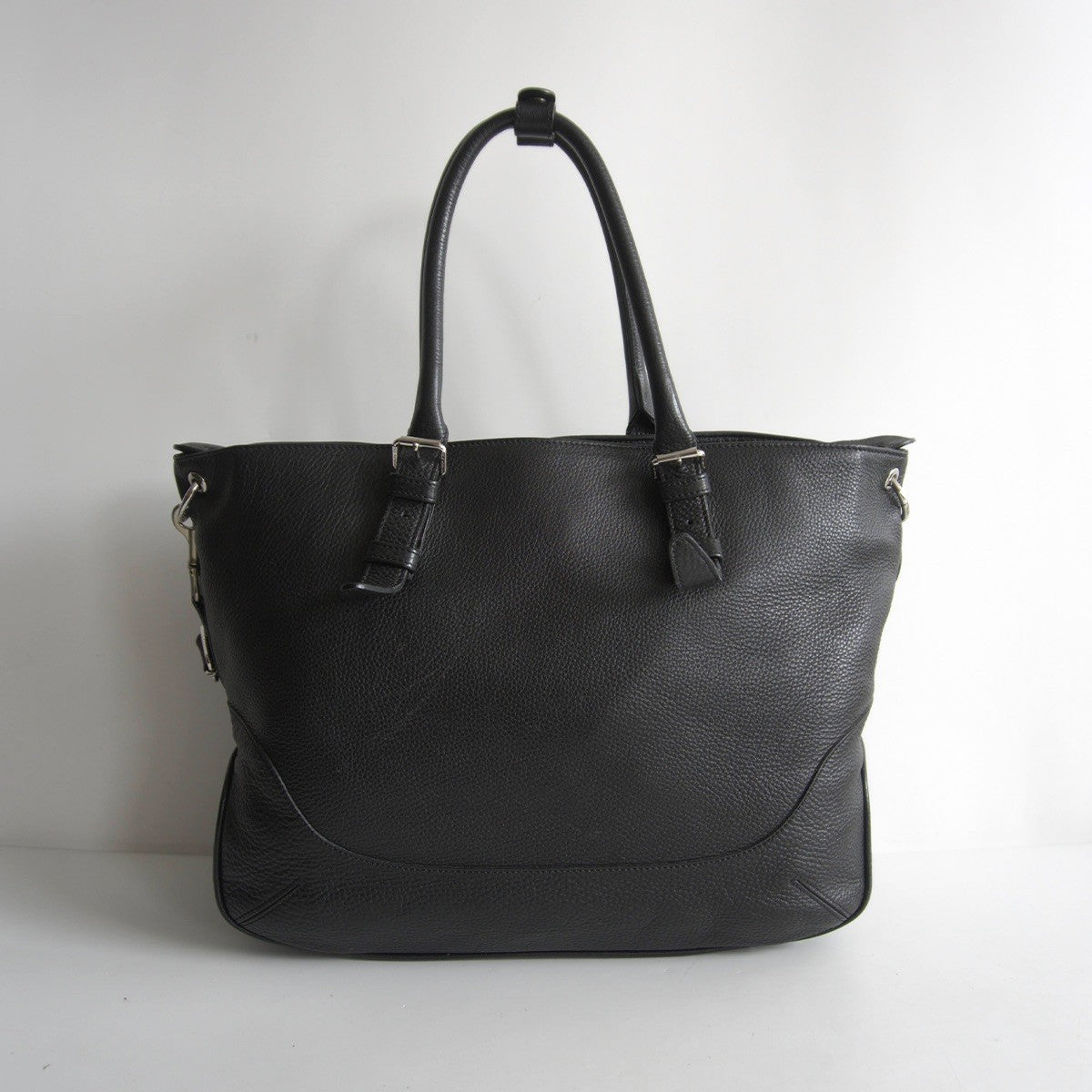 PELLE MORBIDA Convertible Tote Bag Black