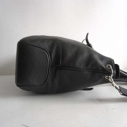 PELLE MORBIDA Convertible Tote Bag Black