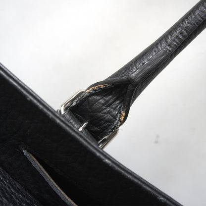 PELLE MORBIDA Convertible Tote Bag Black