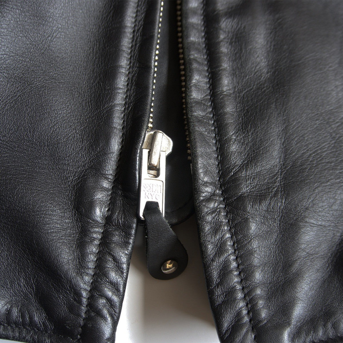 Schott Single Rider Jacket Black Size 40