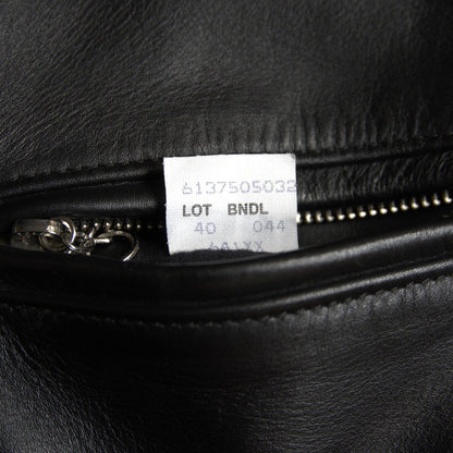 Schott Single Rider Jacket Black Size 40