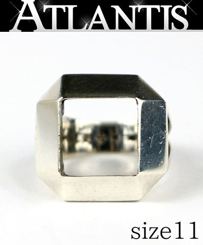 CHROME HEARTS Gareth Pugh Collab Silver 925 Ring Size ONE SIZE